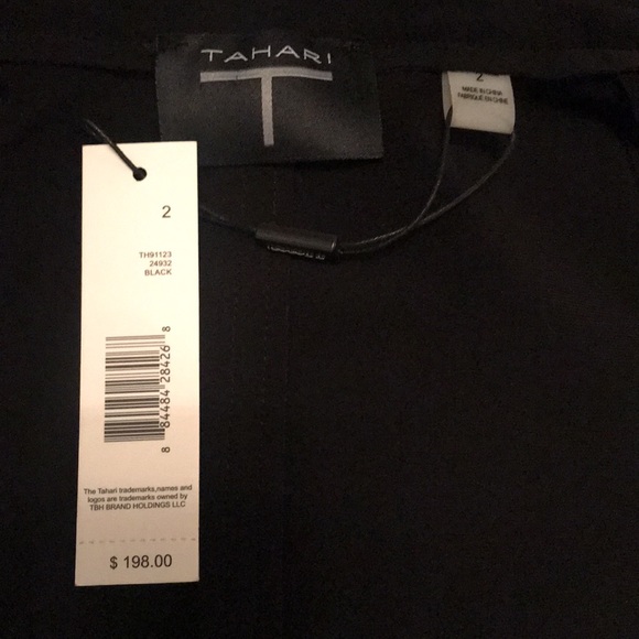 T Tahari Black Blazer - Picture 7 of 7